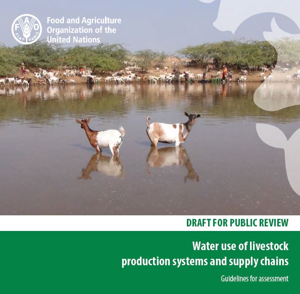 Water use of livestock production systems and supply chains