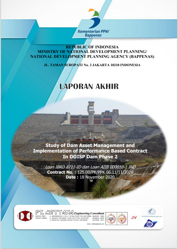 Study of Dam Aset Management and Implementation of Performance Based Contract in DOISP Phase 2