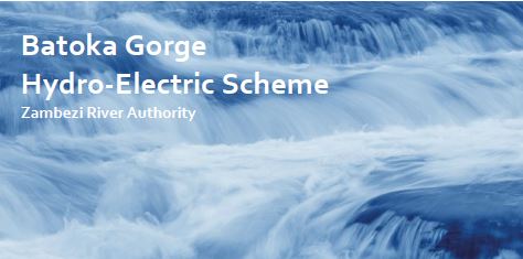 Batoka Gorge Hydro-Electric Scheme Zambezi River Authority