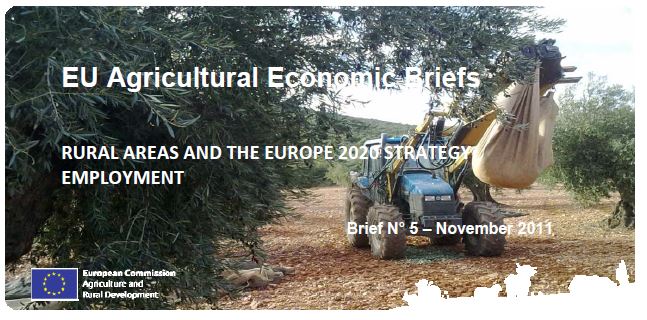 EU Agricultural Economic Briefs-RURAL AREAS AND THE EUROPE 2020 STRATEGY: EMPLOYMENT