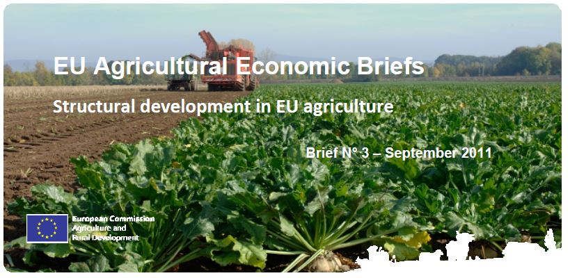 EU Agricultural Economic Briefs-Structural development in EU agriculture