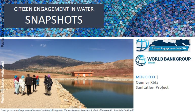 Citizen Engagement in Water Snapshots: Morocco. Oum Er Rbia Sanitation Project