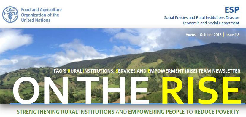 STRENGTHENING RURAL INSTITUTIONS AND EMPOWERING PEOPLE TO REDUCE POVERTY