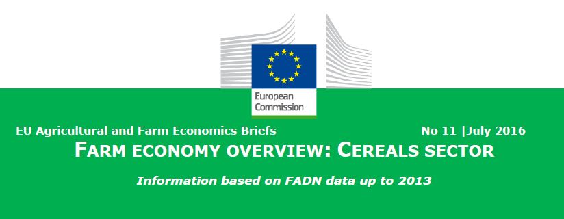 FARM ECONOMY OVERVIEW: CEREALS SECTOR Information based on FADN data up to 2013