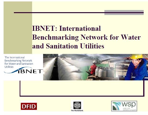 IBNET International Benchmarking Network for Water and Sanitation Utilities