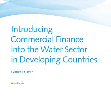 Introducing Commercial Finance into Water Sector in Developing Countries