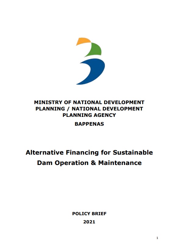 Alternative Financing for Sustainable  Dam Operation & Maintenance