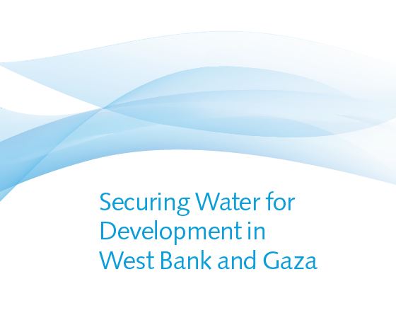 Securing Water for Development in West Bank and Gaza