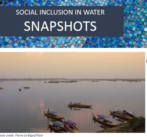 Social Inclusion in Water Snapshots. Lao and Cambodia