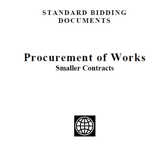 STANDARD BIDDING DOCUMENTS Procurement of works