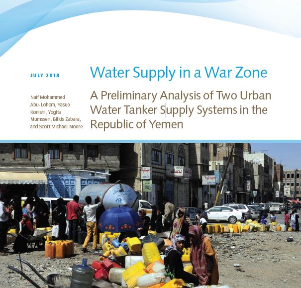 Water Supply in A War Zone: A Preliminary Analysis of Two Urban Water Tanker Supply Systems in The Republic of Yemen