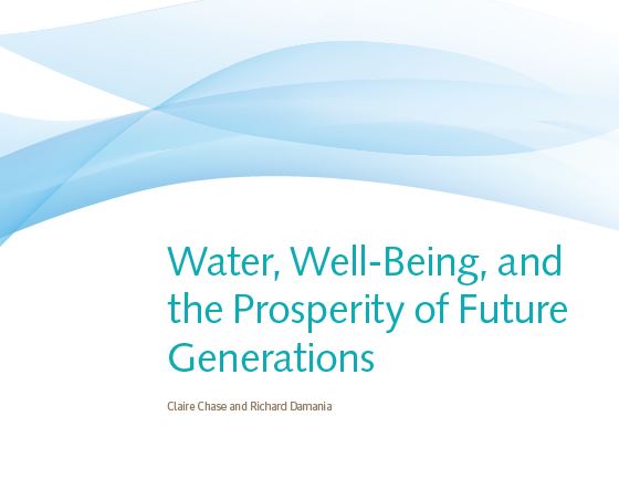 Water, Well-Being, And the Prosperity of Future Generations