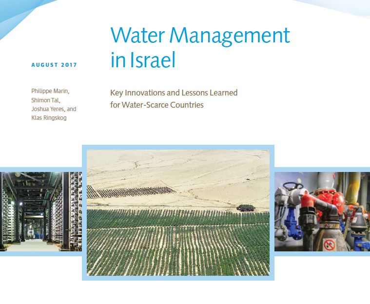 Water Management in Israel Key Innovations and Lessons Learned for Water-Scarce Countries